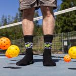 Funny Colorful Pickleball Socks for Everyone