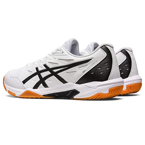 Men's ASICS Gel-Rocket 11 Pickleball Shoes, White/Silver