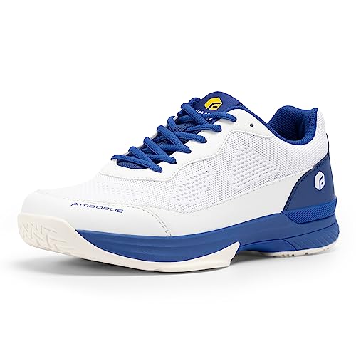 Men's Wide Fit Pickleball Athletic Shoes - Arch Support