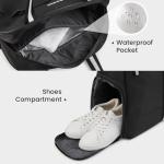 Large Pickleball Tote Bag with Racket Holder