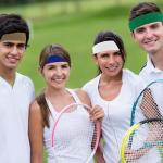 4 Pack Moisture-Wicking Sweatbands for Sports