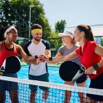 4 Pack Moisture-Wicking Sweatbands for Sports