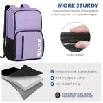 Large Pickleball Backpack with Shoe Compartment