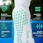 Lux DualGrip™ Cushioned Compression Pickleball Socks