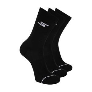 Skechers Men's Black Pickleball Crew Socks 3-Pack