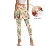 Women’s Pickleball Skirted Leggings with Pockets