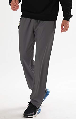 Men's Quick-Dry Pickleball Pants with Zipper Pockets