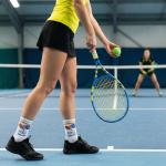 Pickleball Crew Socks - 6 Pairs for Women