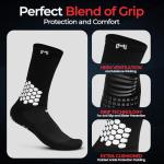 Cushioned Ankle Grip Socks for Pickleball