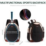 Women’s Pickleball Backpack with Shoe Compartment