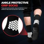 Cushioned Ankle Grip Socks for Pickleball