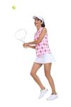 MoFiz Women's Quick Dry Sleeveless Pickleball Polo