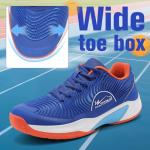 TeeKeeDxl Men's Wide Toe Pickleball Sport Shoes