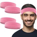 4 Pack Moisture-Wicking Sweatbands for Pickleball