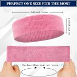 4 Pack Moisture-Wicking Sweatbands for Pickleball