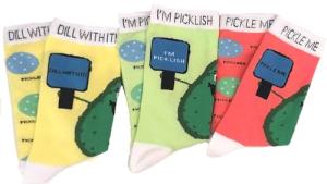 Mixin It Up Pickleball Socks - Large