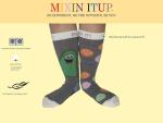 Mixin It Up Pickleball Socks - Large
