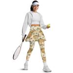 Cowboy Horse Women's Skirted Pickleball Leggings