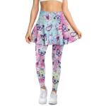 Colorful Butterfly High Waisted Pickleball Leggings