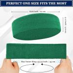 4 Pack Moisture-Wicking Sweatbands for Sports