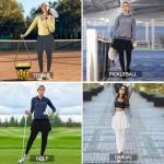 Women’s Pickleball Skirted Leggings with Pockets