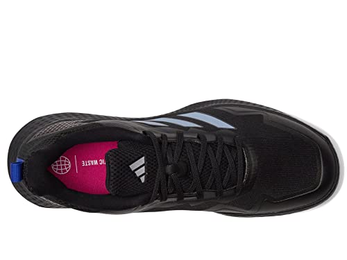adidas Defiant Speed Pickleball Shoes Black/Blue/Fuchsia Size 11