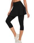 Women’s Pickleball Skirted Leggings with Pockets