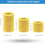 Moisture-Wicking Wristbands for Pickleball and Sports