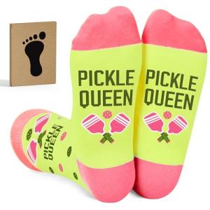 Funny Pickleball Socks for Men and Women