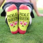 Funny Pickleball Socks for Men and Women
