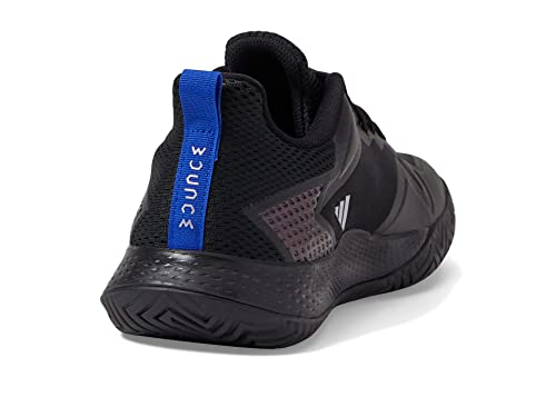 adidas Defiant Speed Pickleball Shoes Black/Blue/Fuchsia Size 11