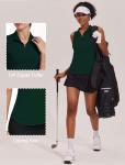 Women's UPF 50+ Sleeveless Pickleball Polo Shirt