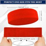Orange Sweatbands Set for Pickleball and Sports
