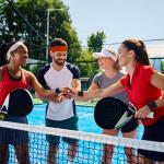 Orange Sweatbands Set for Pickleball and Sports