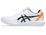 ASICS Men's Gel-Dedicate 8 Pickleball Shoes, White/Orange
