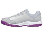 Women's Skechers Viper Court Pickleball Shoes, Grey/Purple, Size 9