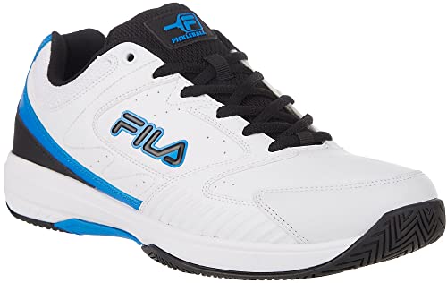 Fila Men's Rifaso Pickleball Shoes 10.5 White/Blue/Black