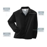 Black Augusta Sportswear Men's Coach's Jacket, 3XL