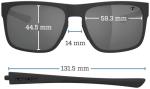 Tifosi Optics Swick Sunglasses - Onyx/Blue Fade Sky