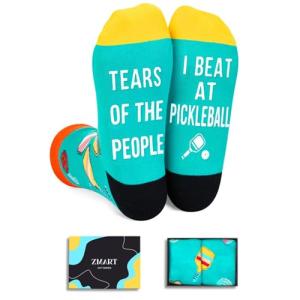Funny Pickleball Socks for Men and Women