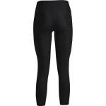 Under Armour Womens High Waisted No-Slip Leggings, Black/White