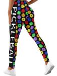 HIVICHI Women's Crazy Pattern Pickleball Leggings