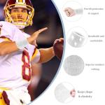 Absorbent Cotton Wrist Sweatbands for Pickleball (6 Pack)