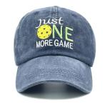 Embroidered Pickleball Baseball Cap for Men and Women