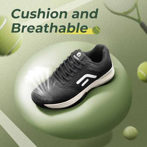 Men's Wide Arch Support Pickleball Tennis Shoes