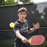 Funny Mens Pickleball Legend Tee for Guys - Navy