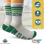 Pickleball Crew Socks: Super Fly Pickleball Gift & Accessory