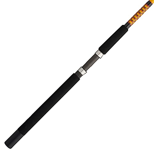 Ugly Stik Spinning Fishing Rod, Black/Red/Yellow, 8ft - 20-40lb
