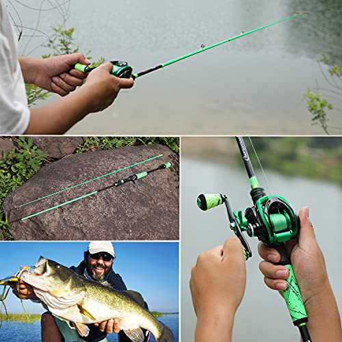 One Bass 24-Ton Carbon Fiber Fishing Pole Spinner