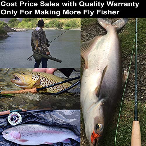 Maxcatch Extreme Fly Fishing Combo 5wt, 9‘0“ 4pc